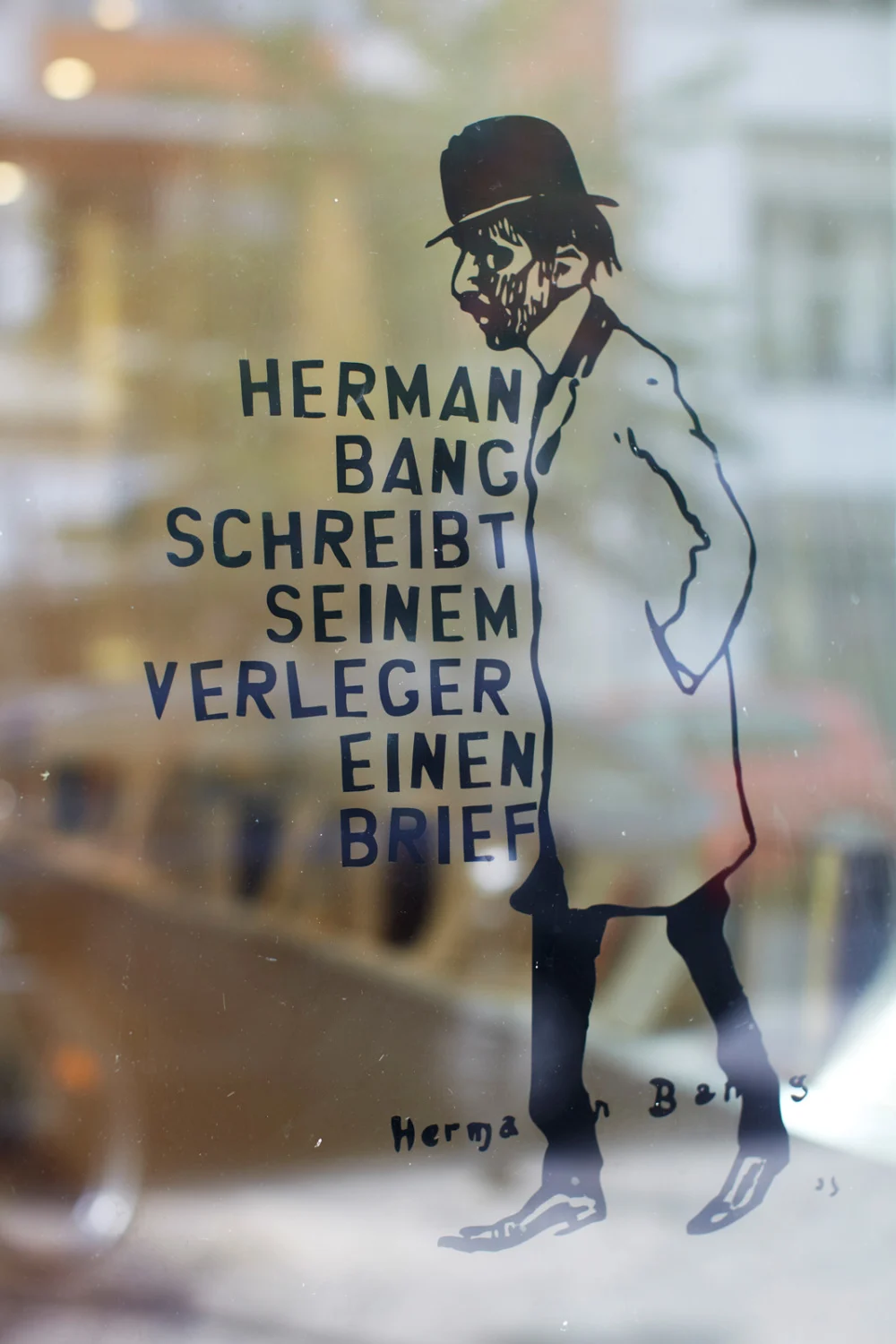 zusammengestellt von Henrik Olesen amp Daniel Buchholz — Bücher, Manuskripte und Briefe von Herman Bang 1857-1912  — Exhibitions — Galerie Buchholz — Image 04